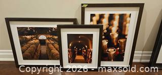 MaxSold Auction: Set of 3 Framed Wine Barrel/Wine Bottle Photo Prints B - Whitchurch-Stouffville (Ontario, Canada) Downsizing Online Auction - Grayfield Drive