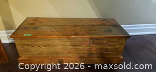 MaxSold Auction: Vintage Solid Wood Blanket Chest C - Whitchurch-Stouffville (Ontario, Canada) Downsizing Online Auction - Grayfield Drive