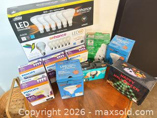MaxSold Auction: Assorted LED Light Bulbs Multi-Pack — Medium/E26 Base - San Diego (California, USA) SELLER MANAGED Reseller Online Auction - Miramar Road