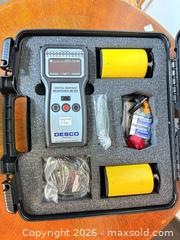 MaxSold Auction: DESCO Digital Surface Resistance Meter (ESD Tester) - San Diego (California, USA) SELLER MANAGED Reseller Online Auction - Miramar Road