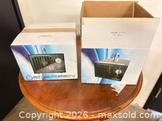 MaxSold Auction: Enerzen O-777 Ozone Generator / Portable Air Purifier - 2 Units - San Diego (California, USA) SELLER MANAGED Reseller Online Auction - Miramar Road