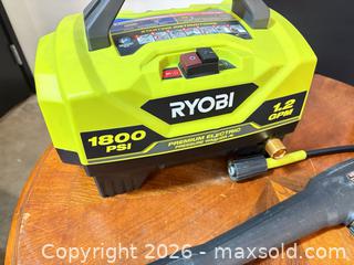 MaxSold Auction: Ryobi 1800 PSI Electric Pressure Washer 1.2 GPM - San Diego (California, USA) SELLER MANAGED Reseller Online Auction - Miramar Road