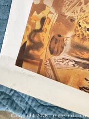 MaxSold Auction: Set of 4 Hand-Signed Numbered Art Prints (Loose) - San Diego (California, USA) SELLER MANAGED Reseller Online Auction - Miramar Road