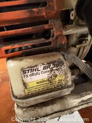 MaxSold Auction: STIHL BR 380 Backpack Leaf Blower - San Diego (California, USA) SELLER MANAGED Reseller Online Auction - Miramar Road