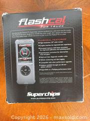 MaxSold Auction: Superchips Flashcal F5 Handheld Truck Calibration OBD Tool - San Diego (California, USA) SELLER MANAGED Reseller Online Auction - Miramar Road
