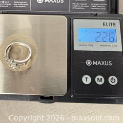 MaxSold Auction: 10k White Gold Ring with Diamond Chips - Toronto (Ontario, Canada) SELLER MANAGED Reseller Online Auction - Chesswood Drive