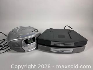 MaxSold Auction: (2) BOSE Wave Music System Multi-CD Changers and PHILLIPS Portable System - Toronto (Ontario, Canada) SELLER MANAGED Reseller Online Auction - Chesswood Drive