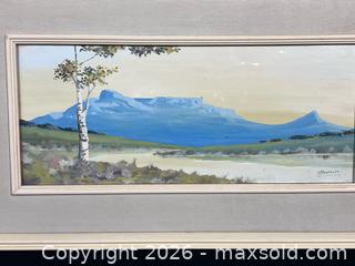 MaxSold Auction: Painting On Board by H.ANDERSON - Toronto (Ontario, Canada) SELLER MANAGED Reseller Online Auction - Chesswood Drive