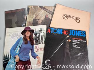 MaxSold Auction: Vinyl Records - CARLY SIMON, CAROL KING, BARBRA STREISAND, TOM JONES and More - Toronto (Ontario, Canada) SELLER MANAGED Reseller Online Auction - Chesswood Drive