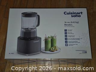 MaxSold Auction: Cuisinart Soho BL9BKC 1 kg Blender New in Box - Toronto (Ontario, Canada) SELLER MANAGED Downsizing Online Auction - Mcadam Avenue