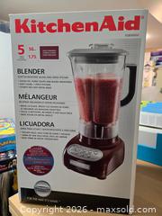 MaxSold Auction: KitchenAid 5 Speed Blender New Sealed KSB560GC - Toronto (Ontario, Canada) SELLER MANAGED Downsizing Online Auction - Mcadam Avenue
