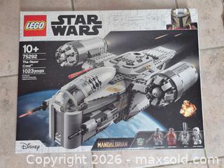 MaxSold Auction: Lego Star Wars 75292 The Razor Crest New, Sealed  - Toronto (Ontario, Canada) SELLER MANAGED Downsizing Online Auction - Mcadam Avenue