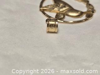 MaxSold Auction: MA Stamped Handmade Hummingbird Pendant 14K Gold - Toronto (Ontario, Canada) SELLER MANAGED Downsizing Online Auction - Mcadam Avenue