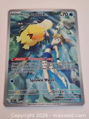 MaxSold Auction: Pokemon Destined Rivals Misty's Psyduck Illustrated Rare Mint - Toronto (Ontario, Canada) SELLER MANAGED Downsizing Online Auction - Mcadam Avenue