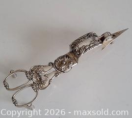 MaxSold Auction: Antique Silver Plated Candle Snuffer  - Newmarket (Ontario, Canada) SELLER MANAGED Downsizing Online Auction - Amberlee Court.