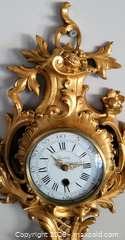 MaxSold Auction: French Antique Cartel Wall Clock  - Newmarket (Ontario, Canada) SELLER MANAGED Downsizing Online Auction - Amberlee Court.