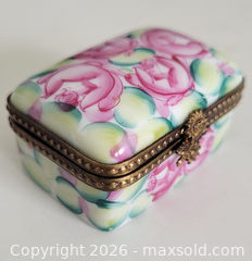 MaxSold Auction: Limoges Trinket Box - Newmarket (Ontario, Canada) SELLER MANAGED Downsizing Online Auction - Amberlee Court.