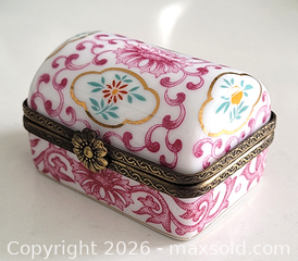 MaxSold Auction: Limoges Trinket Box - Newmarket (Ontario, Canada) SELLER MANAGED Downsizing Online Auction - Amberlee Court.
