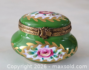 MaxSold Auction: Limoges Trinket Box - Newmarket (Ontario, Canada) SELLER MANAGED Downsizing Online Auction - Amberlee Court.