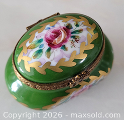 MaxSold Auction: Limoges Trinket Box - Newmarket (Ontario, Canada) SELLER MANAGED Downsizing Online Auction - Amberlee Court.