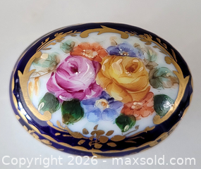 MaxSold Auction: Limoges Trinket Box - Newmarket (Ontario, Canada) SELLER MANAGED Downsizing Online Auction - Amberlee Court.
