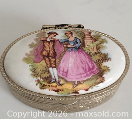 MaxSold Auction: Limoges Trinket Box - Newmarket (Ontario, Canada) SELLER MANAGED Downsizing Online Auction - Amberlee Court.