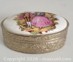 MaxSold Auction: Limoges Trinket Box - Newmarket (Ontario, Canada) SELLER MANAGED Downsizing Online Auction - Amberlee Court.