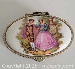 MaxSold Auction: Limoges Trinket Box - Newmarket (Ontario, Canada) SELLER MANAGED Downsizing Online Auction - Amberlee Court.