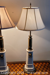 MaxSold Auction: Pair of Large Lamps - Newmarket (Ontario, Canada) SELLER MANAGED Downsizing Online Auction - Amberlee Court.