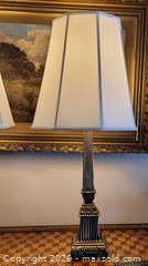 MaxSold Auction: Pair of Large Metal Base Lamps - Newmarket (Ontario, Canada) SELLER MANAGED Downsizing Online Auction - Amberlee Crt.