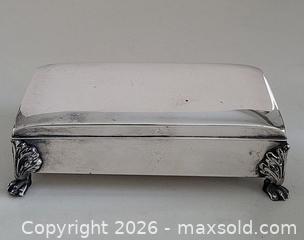 MaxSold Auction: Silver Plated Box - Newmarket (Ontario, Canada) SELLER MANAGED Downsizing Online Auction - Amberlee Court.