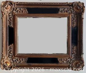 MaxSold Auction: Wooden Mirror - Newmarket (Ontario, Canada) SELLER MANAGED Downsizing Online Auction - Amberlee Court.