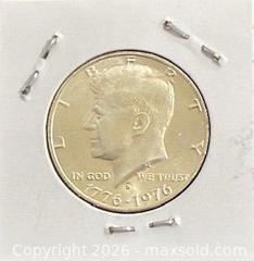 MaxSold Auction: 1776-1976 US Silver Proof Kennedy Bicentennial Half Dollar  - Newmarket (Ontario, Canada) PARTNER MANAGED Reseller Online Auction - Walter Avenue