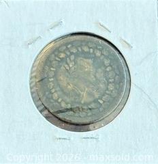 MaxSold Auction:  1812 Cdn. Lower Canada Half Penny Tiffin Token - Newmarket (Ontario, Canada) PARTNER MANAGED Reseller Online Auction - Walter Avenue