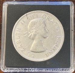 MaxSold Auction: 1858-1958 Cdn. Silver 100th Anniversary of British Columbia 1 Dollar  - Newmarket (Ontario, Canada) PARTNER MANAGED Reseller Online Auction - Walter Avenue