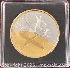 MaxSold Auction: 1909-2009 Cdn. Silver Proof 100th Anniversary of Flight in Canada 1 Dollar  - Newmarket (Ontario, Canada) PARTNER MANAGED Reseller Online Auction - Walter Avenue