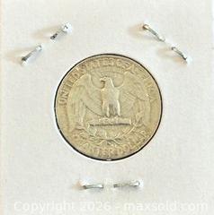 MaxSold Auction: 1948 US Silver Washington Quarter Dollar  - Newmarket (Ontario, Canada) PARTNER MANAGED Reseller Online Auction - Walter Avenue