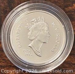 MaxSold Auction: 1952-2002 Cdn. Silver Proof Queen Elizabeth II 50th Anniversary 5 Cent  - Newmarket (Ontario, Canada) PARTNER MANAGED Reseller Online Auction - Walter Avenue