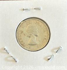 MaxSold Auction: 1964 Cdn. Silver Queen Elizabeth II 25 Cents  - Newmarket (Ontario, Canada) PARTNER MANAGED Reseller Online Auction - Walter Avenue