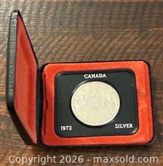 MaxSold Auction: 1972 Cdn. Silver Queen Elizabeth II Case Dollar  - Newmarket (Ontario, Canada) PARTNER MANAGED Reseller Online Auction - Walter Avenue