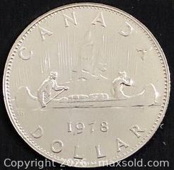 MaxSold Auction: 1978 Cdn. Double One Cent Coin Set  - Newmarket (Ontario, Canada) PARTNER MANAGED Reseller Online Auction - Walter Avenue