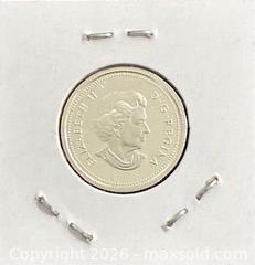 MaxSold Auction: 2004 Cdn. Silver Proof Queen Elizabeth II 25 Cents  - Newmarket (Ontario, Canada) PARTNER MANAGED Reseller Online Auction - Walter Avenue