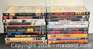 MaxSold Auction: Assort Actions Movies DVD's  - Newmarket (Ontario, Canada) PARTNER MANAGED Reseller Online Auction - Walter Avenue