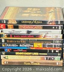 MaxSold Auction: Assort Actions Movies DVD's  - Newmarket (Ontario, Canada) PARTNER MANAGED Reseller Online Auction - Walter Avenue