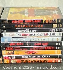 MaxSold Auction: Assort Actions Movies DVD's  - Newmarket (Ontario, Canada) PARTNER MANAGED Reseller Online Auction - Walter Avenue