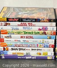 MaxSold Auction: Assort Kids Movies DVD's  - Newmarket (Ontario, Canada) PARTNER MANAGED Reseller Online Auction - Walter Avenue