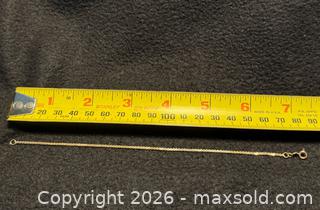 MaxSold Auction: 14k Gold bracelet  - North Vancouver (British Columbia, Canada) SELLER MANAGED Moving Online Auction - Northlands Drive