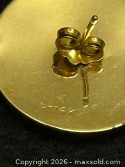 MaxSold Auction: 14K gold pierced earrings - North Vancouver (British Columbia, Canada) SELLER MANAGED Moving Online Auction - Northlands Drive
