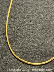 MaxSold Auction: 18k gold chain - North Vancouver (British Columbia, Canada) SELLER MANAGED Moving Online Auction - Northlands Drive