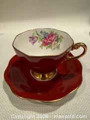MaxSold Auction: 4 sets of English bone china cups and saucers - North Vancouver (British Columbia, Canada) SELLER MANAGED Moving Online Auction - Northlands Drive